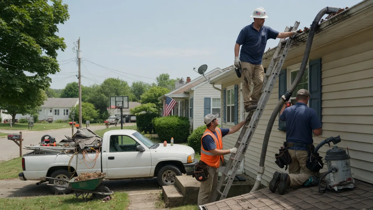 Gutter Installation in Bluffton, IN near me